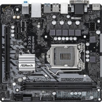 Материнская плата Asrock H510M-HDV LGA1200, Intel H510, mATX BOX