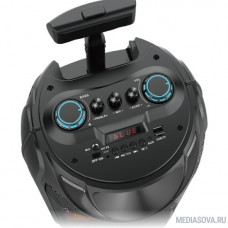 Ginzzu GM-223 (V5.0), 40Вт, 150Гц- 18кГц, USB-flash, microSD-card, FM-радио, пульт ДУ,  батарея 3,6В/3600мАч, эквалайзер
