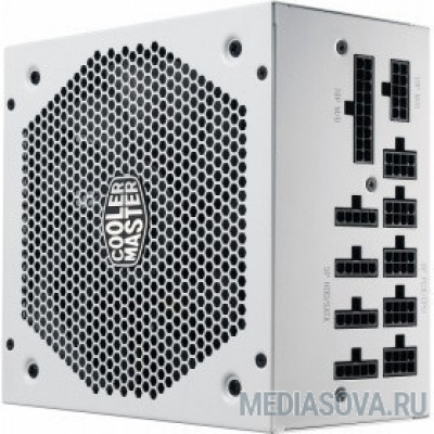 Блок питания Блок питания Cooler Master ATX 850W V Gold V2 White Case 80+ gold (24+8+4+4pin) APFC 120mm fan 12xSATA RTL
