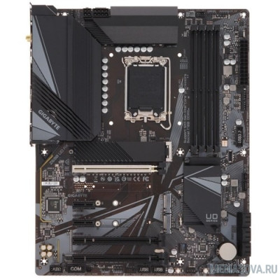 Материнская плата Gigabyte Z690 UD AX RTL Socket 1700, Intel®Z690, 4xDDR5-4800,HDMI+DP, 3xPCI-Ex16, 2xPCI-Ex1, 6xSATA3(RAID 0/1/5/10), 3xM.2, 8Ch Audio, 2,5GbLan, WiFi, (4+4)xUSB2.0, (5+2)xUSB3.2, (1+1)xUSB3.2 Type-C