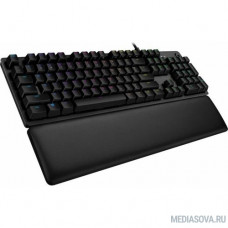 920-009329 Logitech Клавиатура G513 Tactile (GX Brown switches) механическая черный USB Multimedia for gamer LED (подставка для запястий)