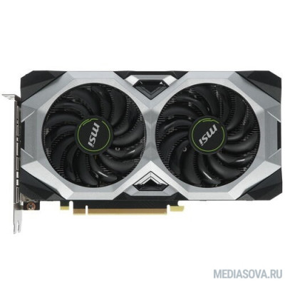 Видеокарта Видеокарта MSI PCI-E RTX 2060 SUPER VENTUS OC RU NVIDIA GeForce RTX 2060SUPER 8192Mb 256 GDDR6/14000/HDMIx1/DPx3/HDCP Bulk