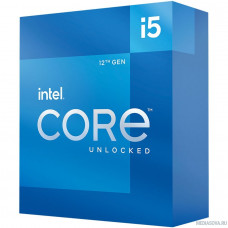 CPU Intel Core i5-12600K Alder Lake BOX 3.7 ГГц/ 4.9 ГГц в режиме Turbo, 20MB, Intel UHD Graphics 770, LGA1700