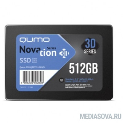  QUMO SSD 512GB QM Novation Q3DT-512GSCY SATA3.0