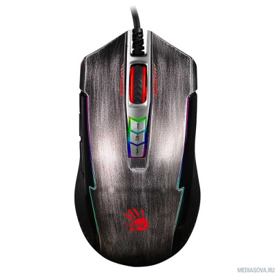  Мышь игровая A4Tech Bloody P93s Bullet , серый , оптическая, 8000dpi , USB, 8 кнопок