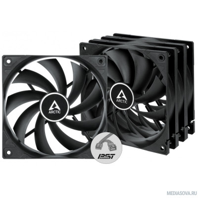  Case fan ARCTIC F12 PWM PST Value pack  (Black)  (4pc)  (ACFAN00260A)