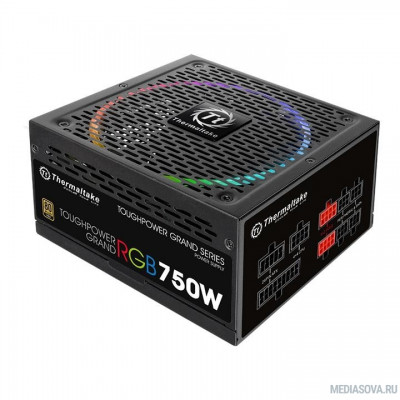 Блок питания Toughpower Grand/Fully Modular/750W/ATX 2.4 & EPS 2.92/A-PFC/14cm RGB Fan/EU/80Plus Gold