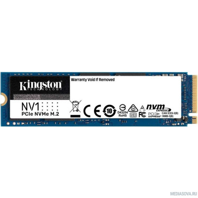  Kingston SSD 2Tb M.2 SNVS/2000G NV1 M.2 2280 NVMe 