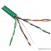  5bites Кабель US5505-100A-GR UTP / SOLID / 5E / 24AWG / CCA / PVC / GREEN / 100M