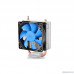  Кулер DEEPCOOL ICE BLADE 100PWM  S1155/S1156/S1150/S775/FM1/AM3/AM2/AM2+/K8 40шт/кор, TDP 95W, 1 тепловая трубка 8мм, RET