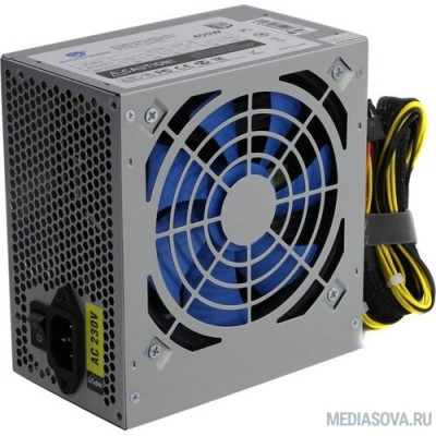Блок питания PowerCool (ATX-400W-APFC) Блок питания 400W ATX (24+2x4+6 пин,  120mm (SCP)\(OVP)\(OCP)\(UVP)\ATX 12V v2.3) OEM