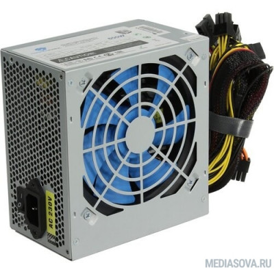 Блок питания PowerCool < ATX-600W-APFC > Блок питания 600W ATX (24+2x4+2x6/8пин, 120mm (SCP)\(OVP)\(OCP)\(UVP)