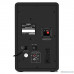  SVEN SPS-710, чёрный, акустическая система 2.0, мощность 2х20Вт (RMS), FM-тюнер, USB/SD, дисплей, пульт ДУ, Bluetooth