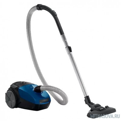  PHILIPS FC8296/01 Пылесос  2000Вт, 350 Вт, фильтр Super Clean Air, универсальная щётка пол-ковер, щелевая насадка, щетка 2в1, насадка для мебели, насадка Turbo Brush, цвет черный/синий