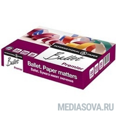  Бумага офисная BALLET Premier 98% А4 80г/м 500л (ColorLok) (отпускается коробками по 5 пачек в коробке)