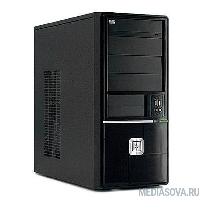  PowerCool Корпус 8813BK-U3-500W (Midi Tower, Black, 2*USB 3.0, ATX 500W-120mm, 24+8pin)