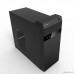  PowerCool Корпус S6027-U3C-500W (Midi Tower, Black, USB3.0+Type-C, ATX 500W-120mm, 24+8pin)