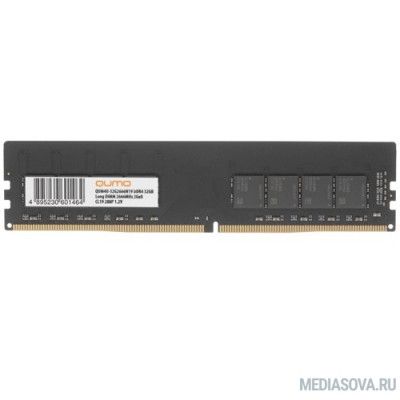 Оперативная память  QUMO DDR4 DIMM 32GB QUM4U-32G2666N19  PC4-21300, 2666MHz