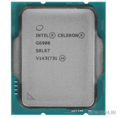  Процессор CPU Intel Celeron G6900 Alder Lake OEM 3.4GHz, Intel UHD Graphics 710, Socket1700