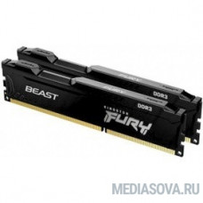 Kingston DRAM 16GB 1600MHz DDR3 CL10 DIMM (Kit of 2) FURY Beast Black KF316C10BBK2/16