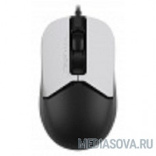 A-4Tech Мышь Fstyler FM12S Panda white/black optical (1200dpi) silent USB (3but) [1454077]