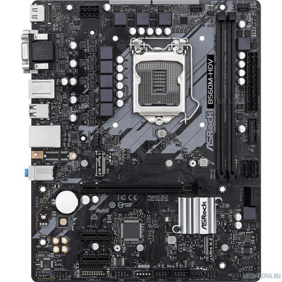 Материнская плата ASROCK B560 S1200 MATX B560M-HDV R2.0 