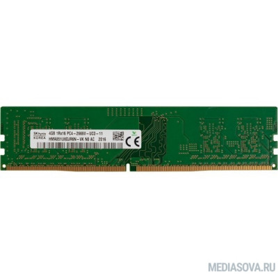 Оперативная память  Hynix DDR4 DIMM 4GB HMA851U6DJR6N-VKN0 PC4-21300, 2666MHz