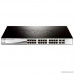 D-Link DGS-1210-28P/F3A Настраиваемый L2 коммутатор с 24 портами 10/100/1000Base-T и 4 комбо-портами 100/1000Base-T/SFP (24 порта PoE 802.3af/at, PoE-бюджет 193 Вт)