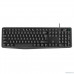  Клавиатура Genius Smart KB-117, Черный, проводная, USB, 104 клавиши, защита от проливаний, регулировка наклона [31310016402]