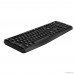  Клавиатура Genius Smart KB-117, Черный, проводная, USB, 104 клавиши, защита от проливаний, регулировка наклона [31310016402]