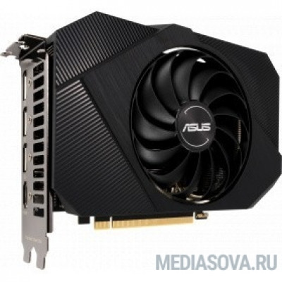 Видеокарта Видеокарта Asus PCI-E 4.0 PH-RTX3050-8G NVIDIA GeForce RTX 3050 8192Mb 128 GDDR6 1777/14000 HDMIx1 DPx3 HDCP Ret