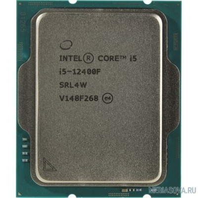  Процессор CPU Intel Core i5-12400F Alder Lake OEM 2.5 ГГц/ 4.4 ГГц в режиме Turbo, 18MB, LGA1700