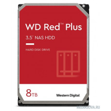 8TB WD Red Plus (WD80EFZZ) Serial ATA III, 7200- rpm, 256Mb, 3.5