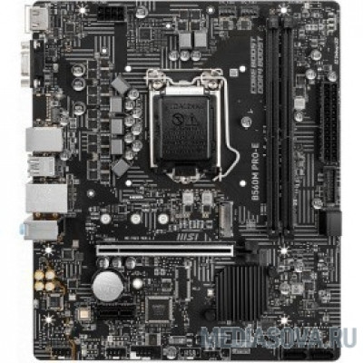 Материнская плата Материнская плата B560 S1200 MATX B560M PRO-E MSI