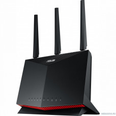 RT-AX86S Dual-band WiFi 6 Router 4804Mbps(5GHz)+861Mbps(2.4GHz) EU/13/P_EU RTL 3 (304302) (90IG05F0-MO3A00)