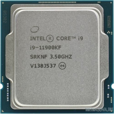  Процессор CPU Intel Core i9-11900KF Rocket Lake BOX 3.5GHz, 16MB, LGA1200