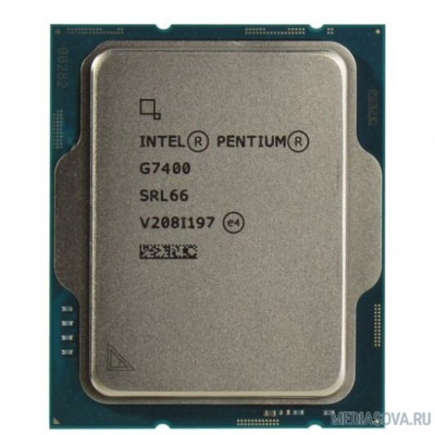  Процессор CPU Intel Pentium Gold G7400 Comet Lake OEM 3.7ГГц, 6МБ, Socket1700, Intel UHD Graphics 710