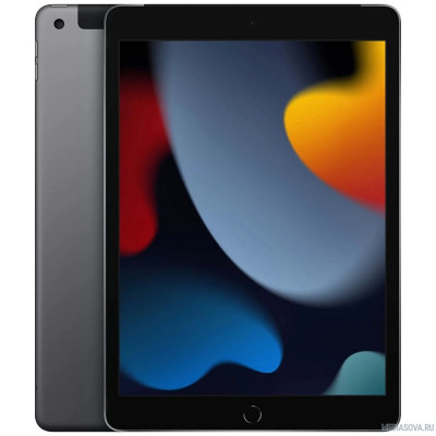  Apple 10.2-inch iPad Wi-Fi + Cellular 256GB - Space Grey [MK4E3FD/A] (2021) (A2604 Германия)