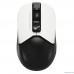  A-4Tech Мышь Fstyler FG12 Panda white/black optical (1200dpi) cordless USB (3but) [1454150]