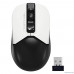  A-4Tech Мышь Fstyler FG12 Panda white/black optical (1200dpi) cordless USB (3but) [1454150]