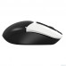  A-4Tech Мышь Fstyler FG12 Panda white/black optical (1200dpi) cordless USB (3but) [1454150]