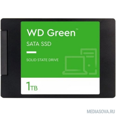  Твердотельный накопитель SSD WD Green 3D NAND WDS100T3G0A 1ТБ 2,5