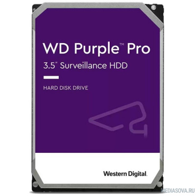 Жесткий диск 18TB WD Purple Pro (WD181PURP) Serial ATA III, 7200- rpm, 512Mb, 3.5
