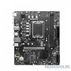 MSI PRO H610M-E DDR4 H610, LGA1700, 2 DDR4, 1 PCI-Ex16, 1 PCI-Ex1, 1 M.2, 4 SATA3.0, 4 USB3.2Gen1, 8 USB 2.0