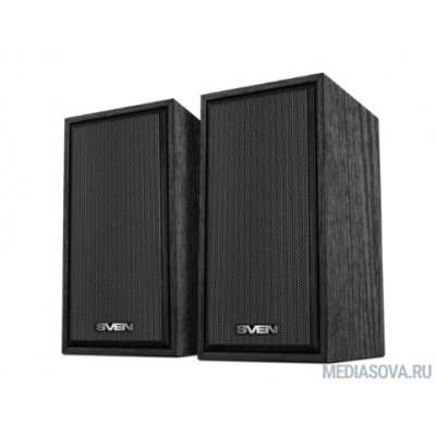  SVEN SPS-509, чёрный, USB, акустическая система 2.0,  мощность 2x3 Вт(RMS)                           