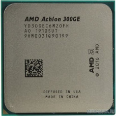 CPU AMD Athlon 300 PRO 300GE (YD300BC6M2OFH) (3.4GHz,5MB,35W,AM4) tray, with Radeon Vega Graphics 