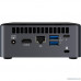  Intel NUC BXNUC10I5FNHN Intel Core i5-10210U, VGA Intel UHD Graphics, 4xUSB3.1, 1x m.2 SSD, 1x2.5HDD,VESA, (БЕЗ ШНУРА) no codec