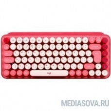 920-010718 Клавиатура беспроводная Logitech POP KEYS, Heartbreaker Rose 