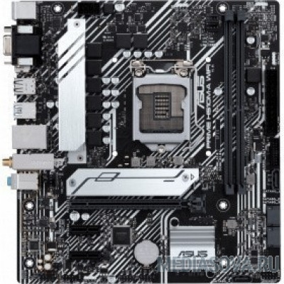 Материнская плата ASUS PRIME H510M-A WIFI LGA1200, H510, 2*DDR4, D-Sub + DP + HDMI, SATA3, Audio, Wi-Fi 5, Gb LAN, USB 3.2*4, USB 2.0*6, COM*1 header (w/o cable), mATX 90MB17D0-M0EAY0