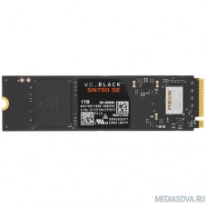 Накопитель SSD WD Original PCI-E 4.0 x4 1Tb WDS100T1B0E Black SN750 SE M.2 2280